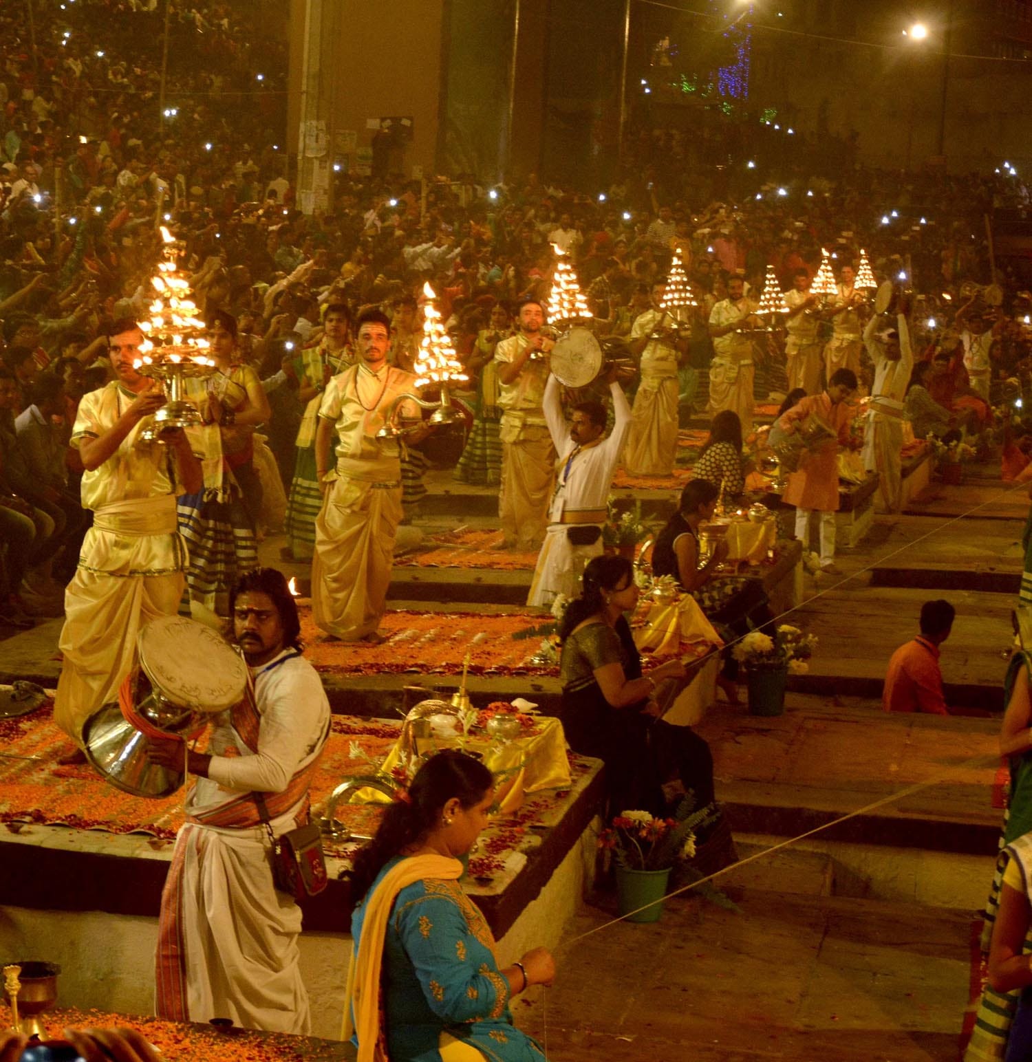 see the rare photos of varanasi dev deepawali