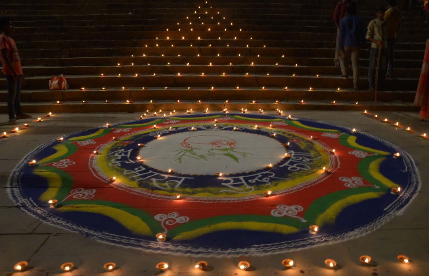 Dev deepawali will be show in varanasi on welcome of german president