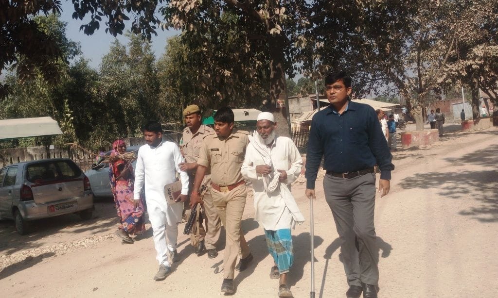 5 persons taken in custody