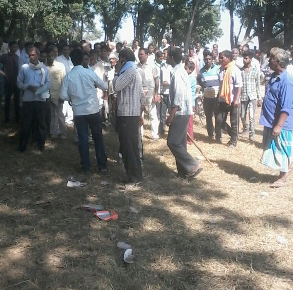 Farmers furious with the demarcation of Goddess