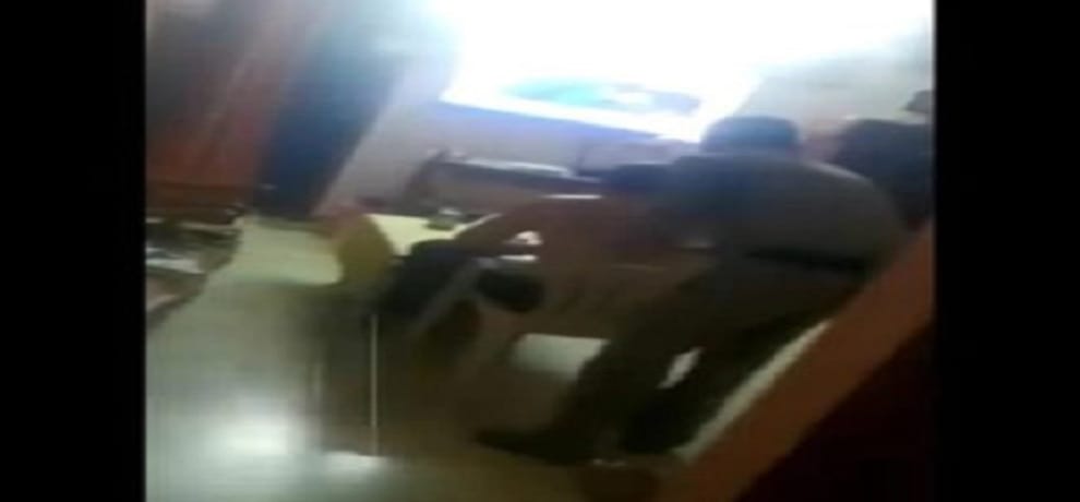 Hyderabad Video of home guard allegedly giving cop massage goes viral