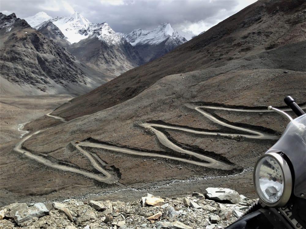 during his journey on bike man found haven 