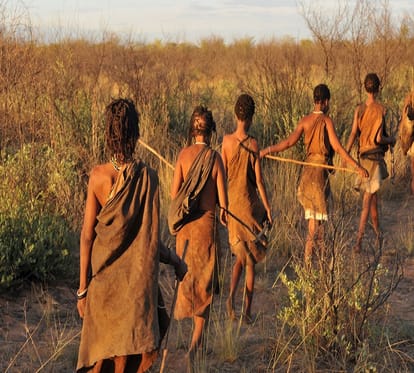 Namibia trip with Namib tribal people