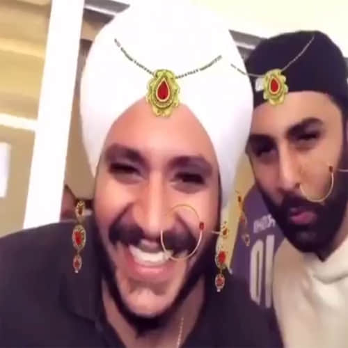 watch video when ranbir kapoor tried snapchat filter amid his prep for his next film Brahmastra