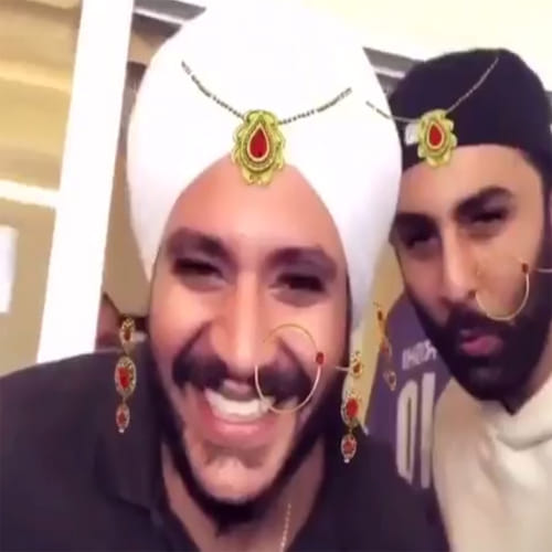 watch video when ranbir kapoor tried snapchat filter amid his prep for his next film Brahmastra