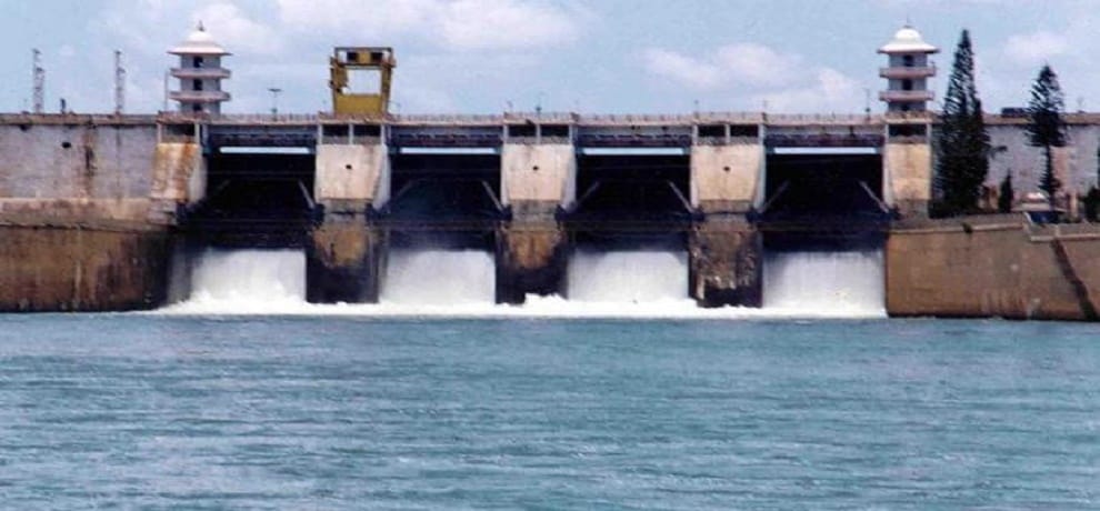 water level in 91 major reservoirs across the country has gone down 
