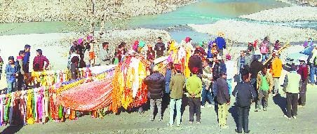 खुडीजल मंदिर प्रतिष्ठा में आठ हजार देवलुओं ने किया हवन