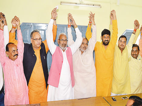 bjp break naresh political base