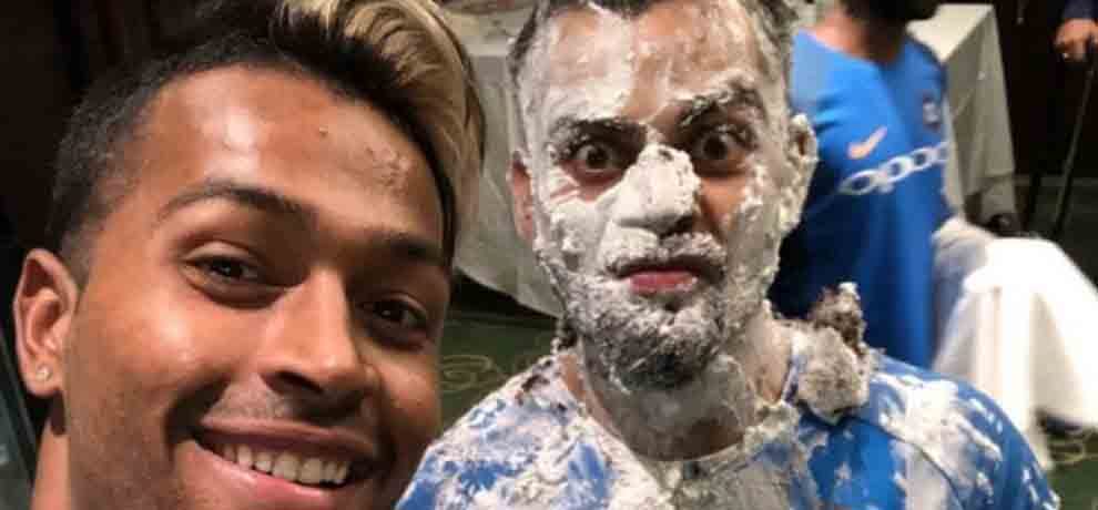 team india celebrates virat kohlis 29th birthday