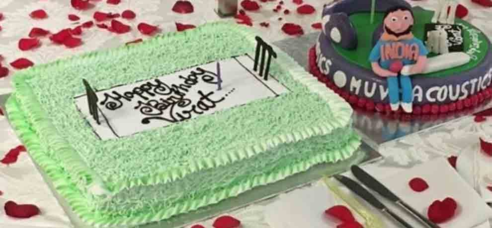 team india celebrates virat kohlis 29th birthday