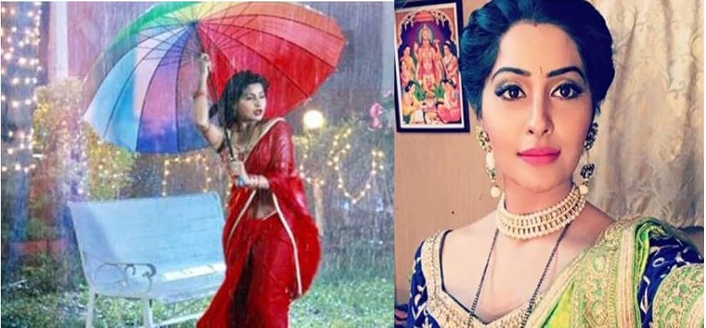 Actress Yukti Kapoors sari caught fire during a romantic scene on set of Agnifera 