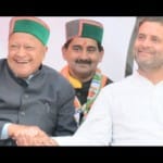 himachal assembly election slogan in bali support in the presence of rahul gandhi cm leaved mike