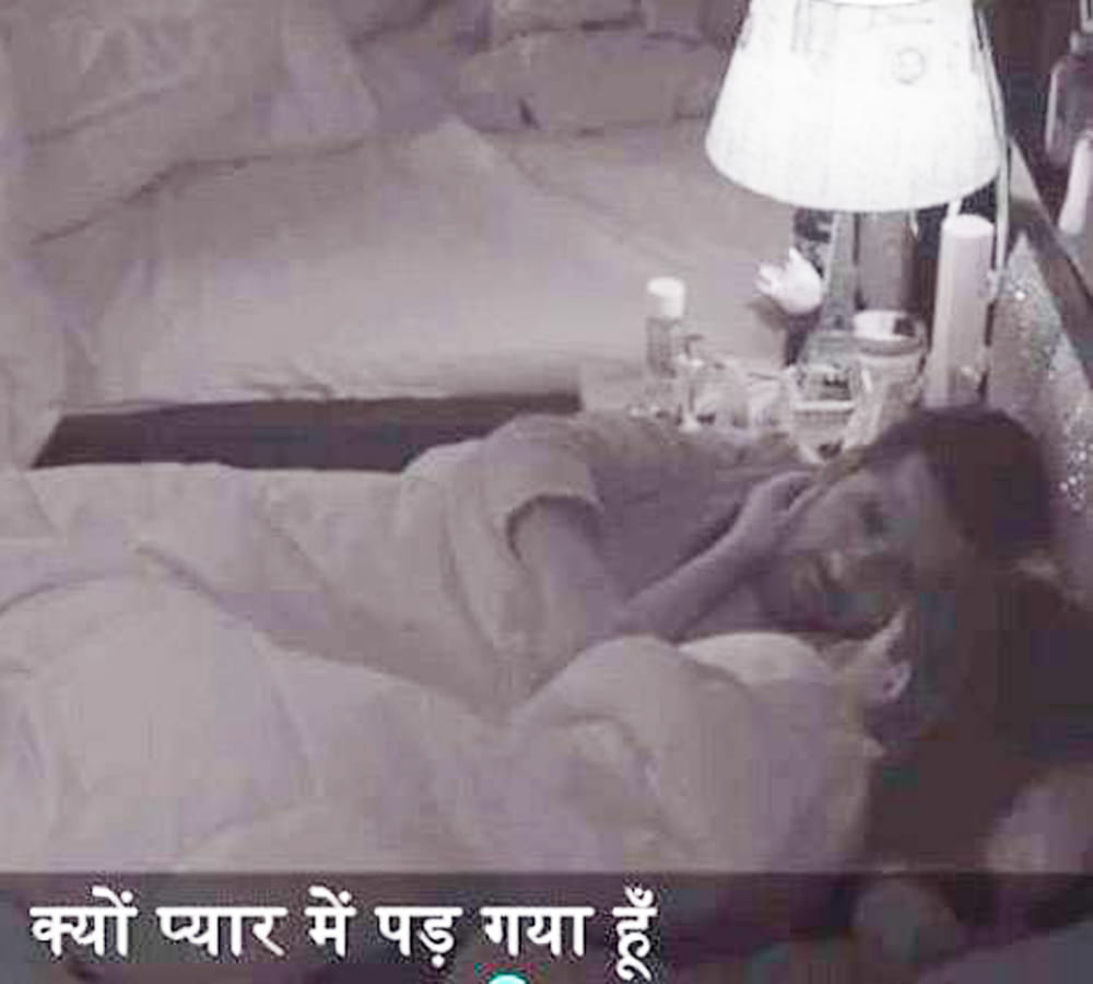 bigg boss makers chhoped off the make out scene of puneesh sharma and bandagi kalra