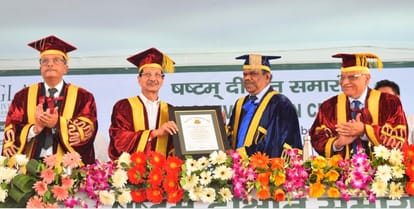 sixth convocation of GLA college in mathura