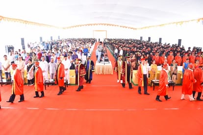 sixth convocation of GLA college in mathura