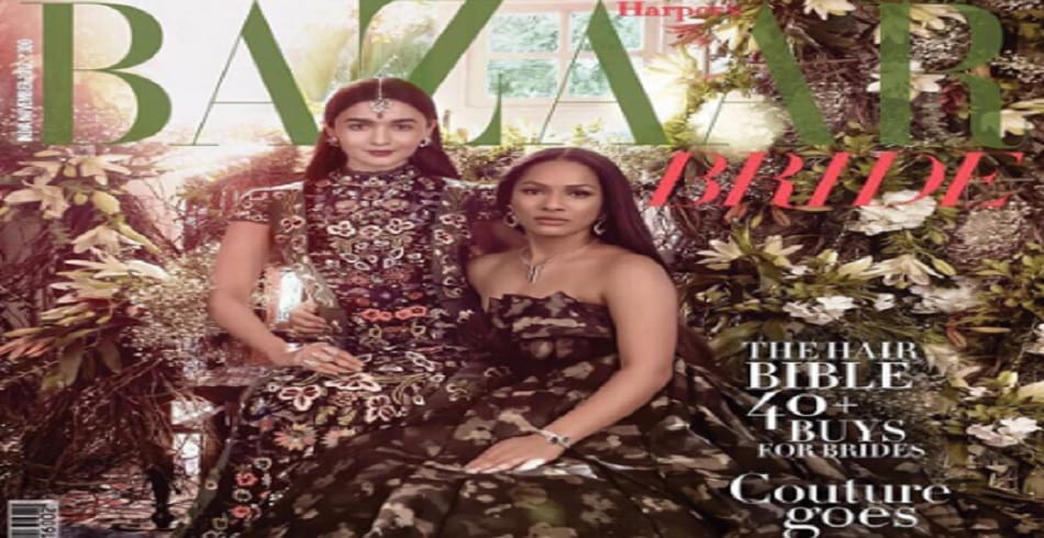 Alia Bhatt photo shoot for Bazaar Bride magazine