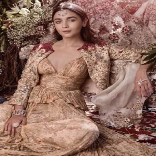 Alia Bhatt photo shoot for Bazaar Bride magazine
