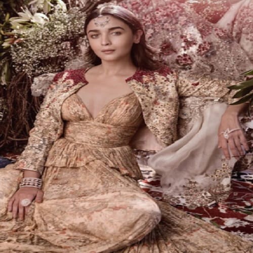 Alia Bhatt photo shoot for Bazaar Bride magazine
