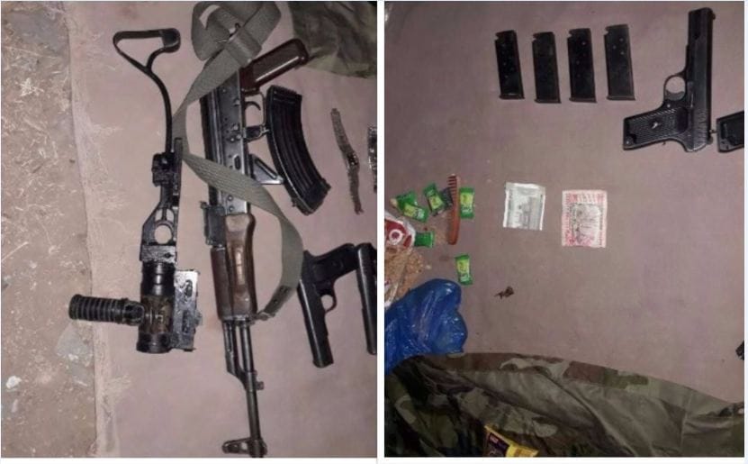 LeT demolished in Ganderbal, huge amounts of arms recovered