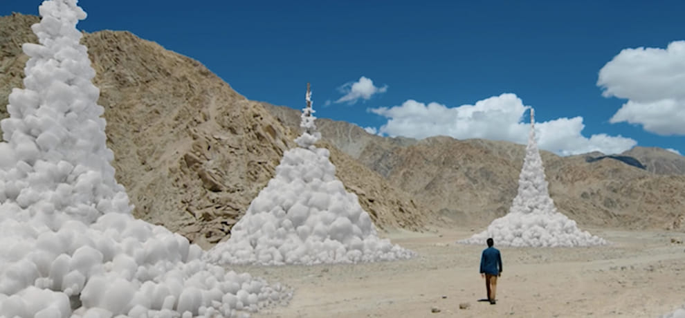 scientist found in a research glacier melting passes point of no return