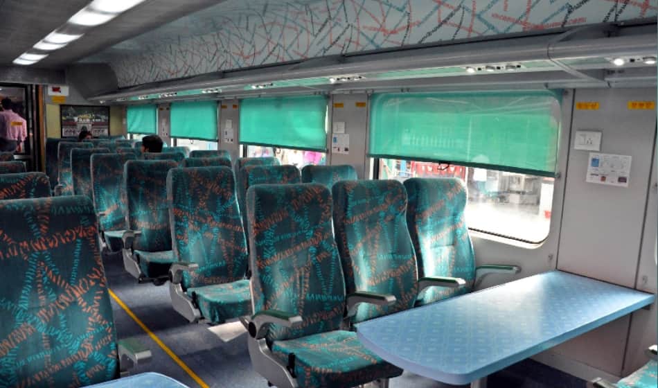 view pics of kathgodam shatabdi express train