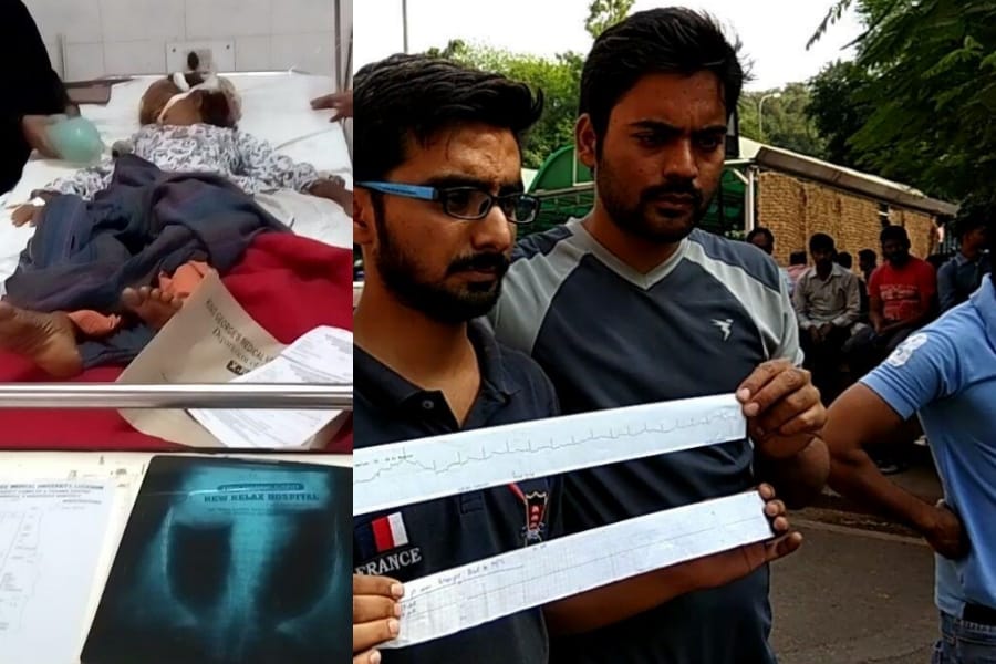 Ruckus in KGMU when doctor say patient dead but he was alive.