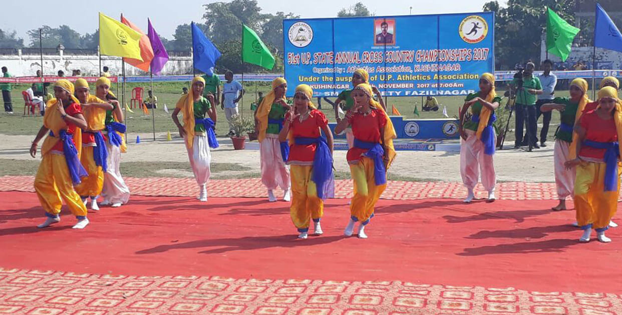 कई जिलों के धावकों ने बहाया पसीना