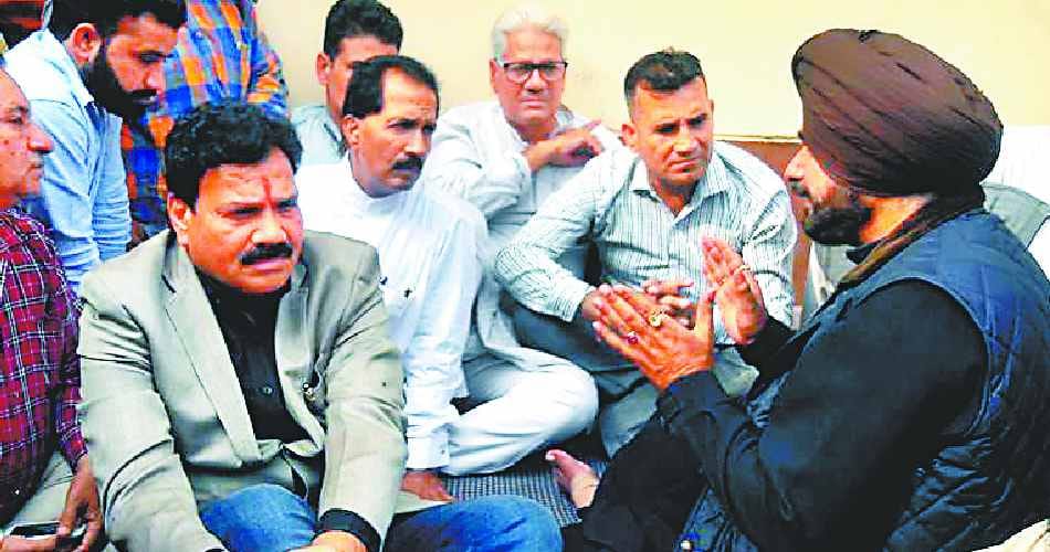 punjab minister navjot sidhu job offer to hindu leader vipan sharma family