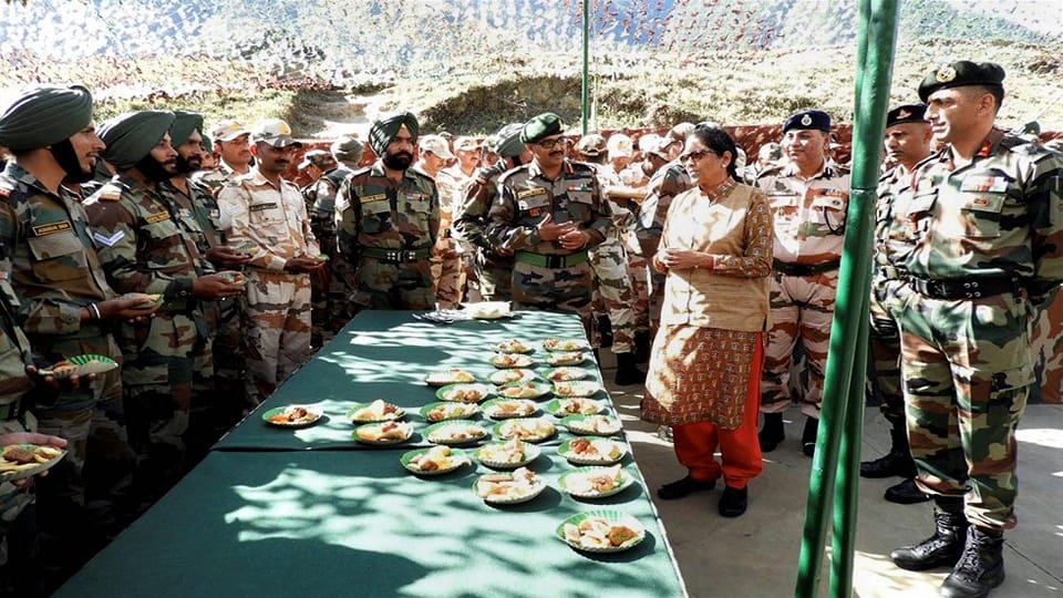 china objected defence minister niramala sitharaman first visit to arunchal pradesh