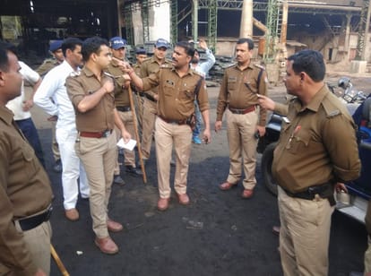 melted iron fell into factory worker at roorkee