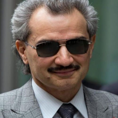 Prince Alwaleed Bin Talal who saves Donald Trump two times from financial crisis