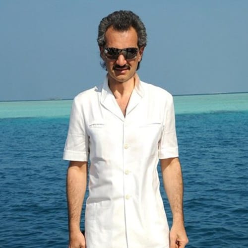 Prince Alwaleed Bin Talal who saves Donald Trump two times from financial crisis