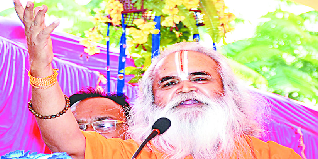 Big discussion on Ram temple issue in Sant Sammelan