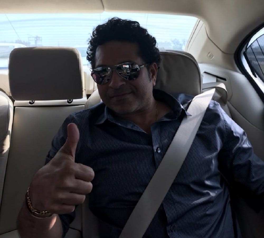 Sachin Tendulkar Requesting People To Wear Helmet