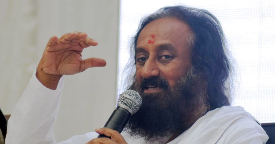 Sri Sri Ravi Shankar's meet with childrens in chandigarh