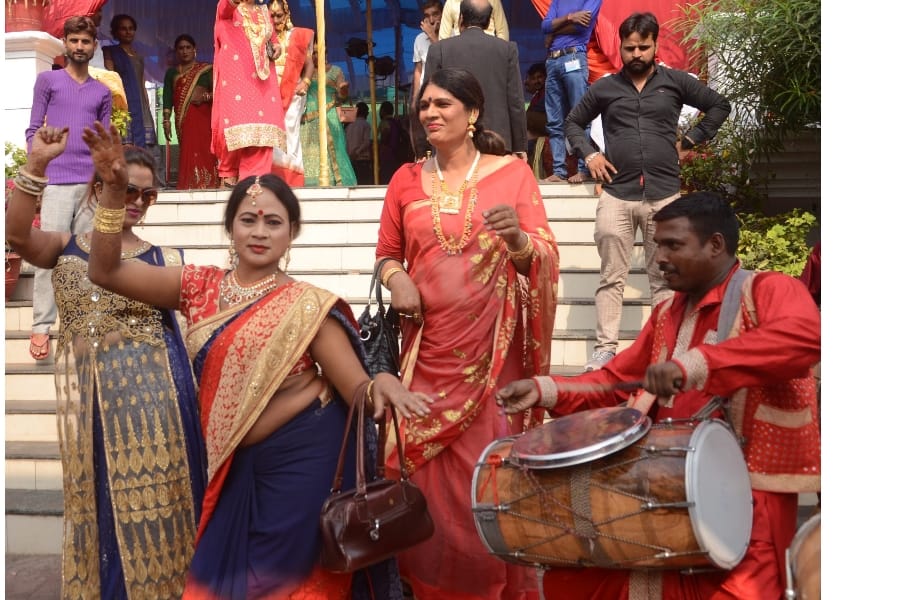 march of transgenders in Lucknow.