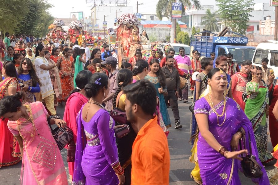 march of transgenders in Lucknow.