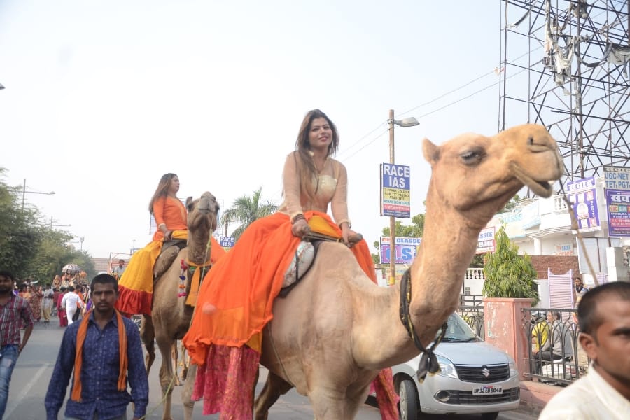 march of transgenders in Lucknow.