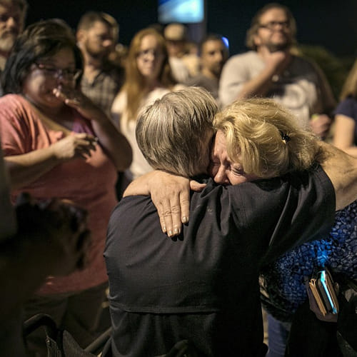 witness expressed what happened during firing in church in which 26 dies in americas texas 