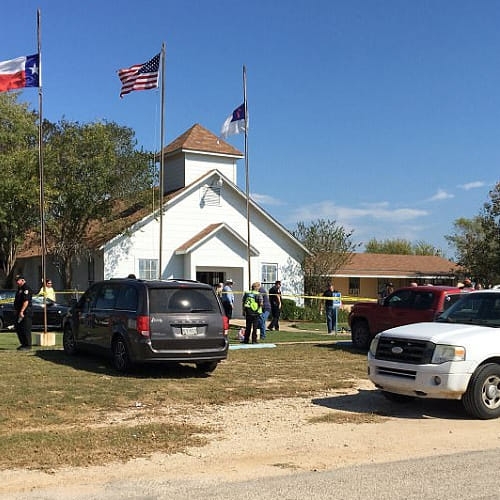 witness expressed what happened during firing in church in which 26 dies in americas texas 