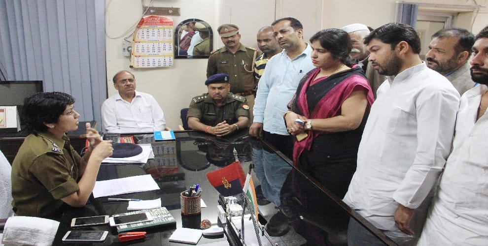SSP manjil Saini did not give the seat to the seema Pradhan, returned