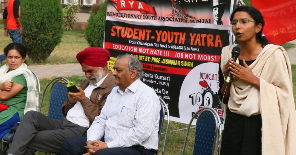 ABVP wants to stop aisa program in punjab university