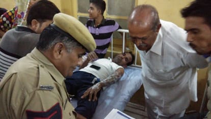 jeweller attacked its customer with acid after normal dispute in jodhpur