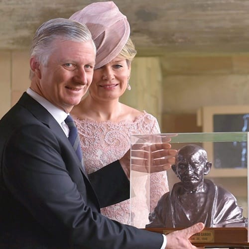 Belgium King Philippe says i love india came here for our honeymoon