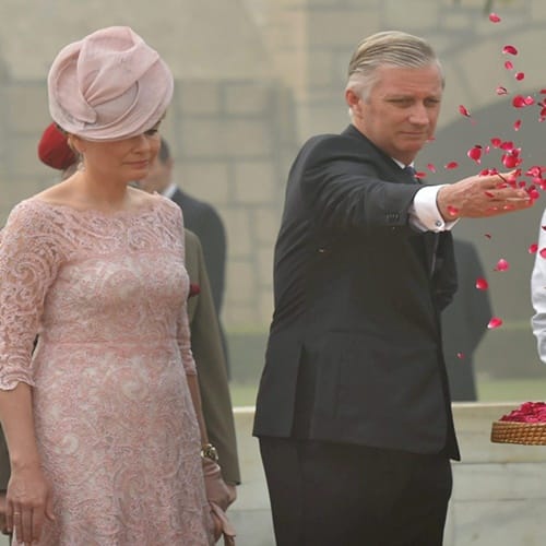 Belgium King Philippe says i love india came here for our honeymoon