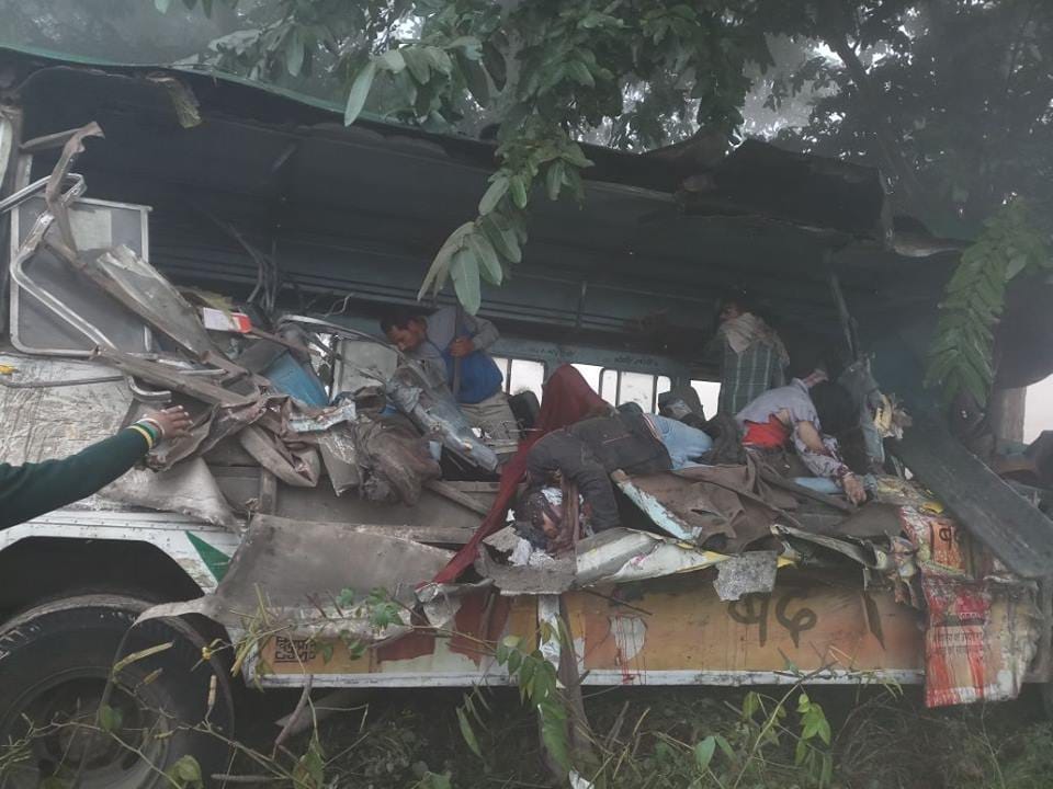 Five dead in Ferozepur road accident amid dense fog