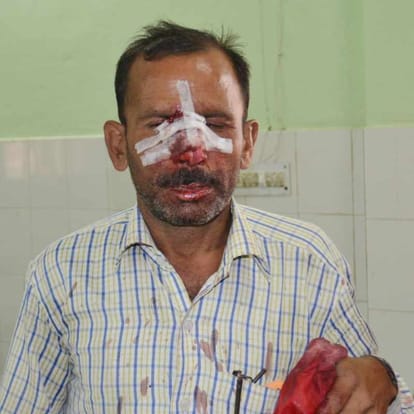 communal tension on village of mathura