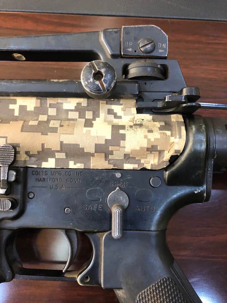 SEE THE PICS OF RECOVER GUN M4 CARBINE TO THE TERRORIST IN PULWAMA 