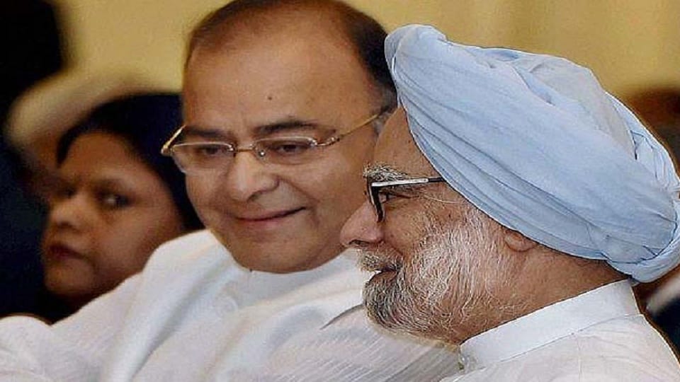 demonetisation anniversary manmohan singh vs arun jaitley and 2g colgate