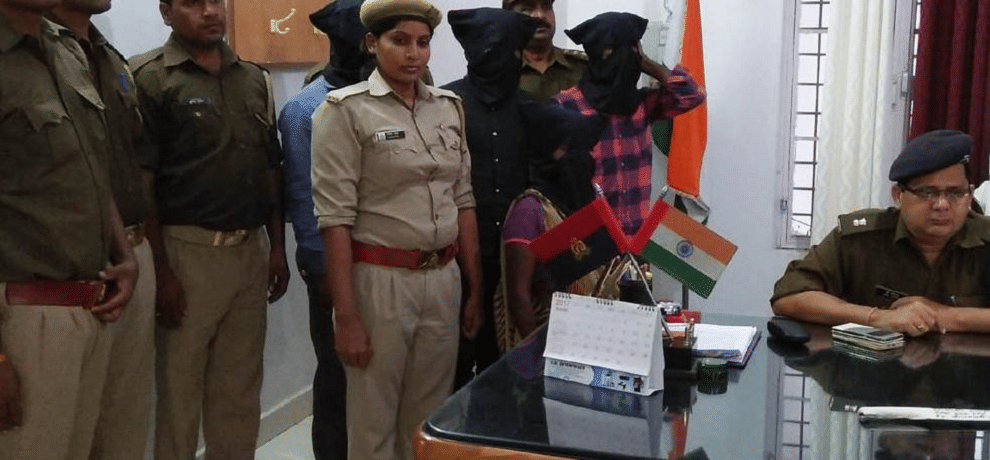 a Wife killed husband with friends in Kushinagar